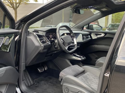 Audi Q4 e-tron 50 quattro 77 kWh S LINE in- exterieur | HEAD UP DISPLAY | ELECTR. STOELEN+GEHEUGEN | PANORAMADAK... ActivLease financial lease