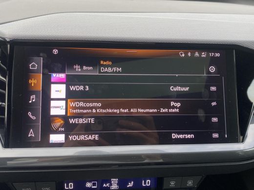 Audi Q4 e-tron 50 quattro 77 kWh S LINE in- exterieur | HEAD UP DISPLAY | ELECTR. STOELEN+GEHEUGEN | PANORAMADAK... ActivLease financial lease