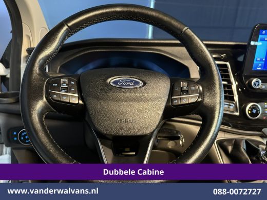 Ford Transit Custom 2.0 TDCI 130pk L2H1 Dubbele Cabine Euro6 Airco | 6-Zits | LM velgen | LED | Navigatie | Cruisecon... ActivLease financial lease