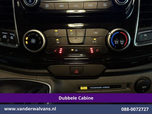 Ford Transit Custom 2.0 TDCI 130pk L2H1 Dubbele Cabine Euro6 Airco | 6-Zits | Navigatie | Apple Carplay | 2530kg Trek... ActivLease financial lease