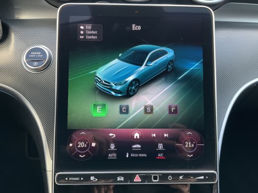 Mercedes-Benz C-Klasse 220 D AMG Line Stoel.electr.Verw Sfeerverl, Hybride Nieuwstaat Grafietgrijs metalliclak ActivLease financial lease