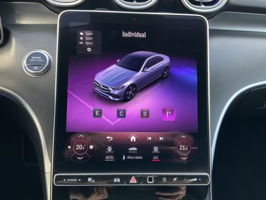 Mercedes-Benz C-Klasse 220 D AMG Line Stoel.electr.Verw Sfeerverl, Hybride Nieuwstaat Grafietgrijs metalliclak ActivLease financial lease