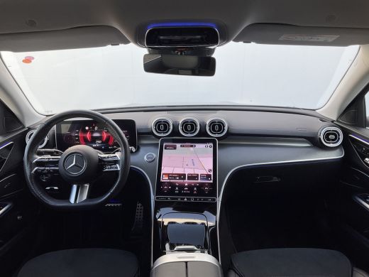 Mercedes-Benz C-Klasse 220 D AMG Line Stoel.electr.Verw Sfeerverl, Hybride Nieuwstaat Grafietgrijs metalliclak ActivLease financial lease