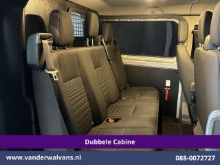 Ford Transit Custom 2.0 TDCI 130pk L2H1 Dubbele Cabine Euro6 Airco | 6-Zits | Navigatie | Apple Carplay | 2530kg Trek...