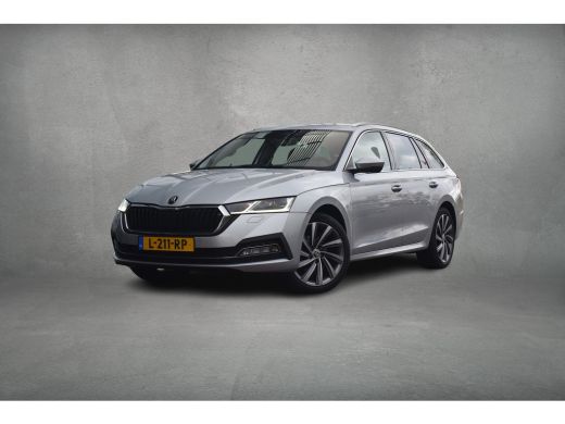 Skoda Octavia Combi 1.0 e-TSI Business Edition Plus | Trekhaak | Half Leer | Stuur- en Stoelverw. ActivLease financial lease
