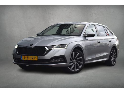 Skoda Octavia Combi 1.0 e-TSI Business Edition Plus | Trekhaak | Half Leer | Stuur- en Stoelverw. ActivLease financial lease