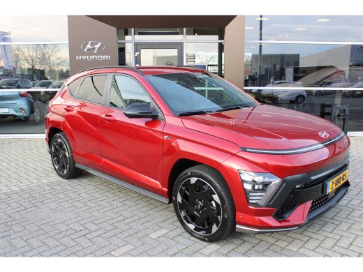 Hyundai Kona N Line 65.4 kWh | Suede / leder bekleding | 360 camera | Elektrische voorstoelen met geheugenfunc... ActivLease financial lease