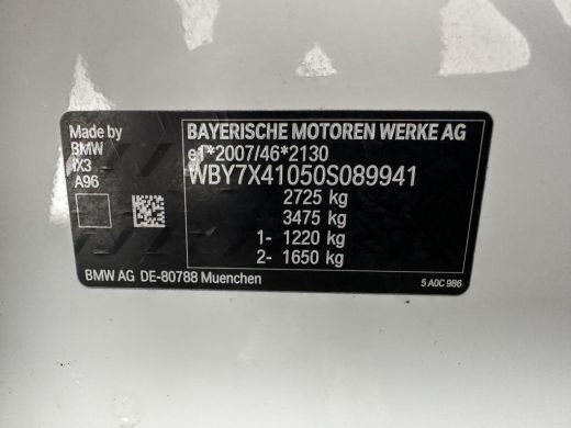 BMW iX3 Executive 80 kWh [ 3-Fase ] { SOH-96% } (INCL.BTW) Aut. *PANO | FULL-LEATHER | ADAPTIVE-CRUISE | ... ActivLease financial lease
