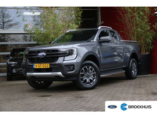 Ford Ranger 2.0 Wildtrak Super Cab EcoBlue | Trekhaak | Camera | Adapt. Cruise | Leer | 360-graden camera