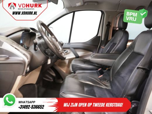 Ford Transit Custom 2.2 TDCI Trend Dubbel Cabine DC L2 BPM VRIJ! NL Auto/ Leder/ Stoelverw./ Camera/ PDC/ LMV/ Sidesteps ActivLease financial lease