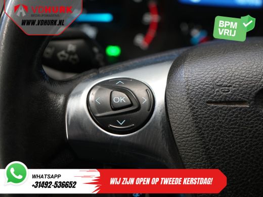 Ford Transit Custom 2.2 TDCI Trend Dubbel Cabine DC L2 BPM VRIJ! NL Auto/ Leder/ Stoelverw./ Camera/ PDC/ LMV/ Sidesteps ActivLease financial lease