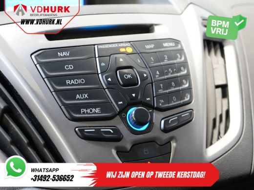Ford Transit Custom 2.2 TDCI Trend Dubbel Cabine DC L2 BPM VRIJ! NL Auto/ Leder/ Stoelverw./ Camera/ PDC/ LMV/ Sidesteps ActivLease financial lease