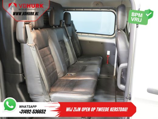 Ford Transit Custom 2.2 TDCI Trend Dubbel Cabine DC L2 BPM VRIJ! NL Auto/ Leder/ Stoelverw./ Camera/ PDC/ LMV/ Sidesteps ActivLease financial lease