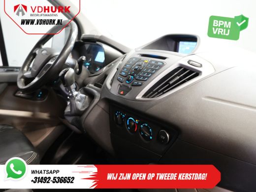 Ford Transit Custom 2.2 TDCI Trend Dubbel Cabine DC L2 BPM VRIJ! NL Auto/ Leder/ Stoelverw./ Camera/ PDC/ LMV/ Sidesteps ActivLease financial lease