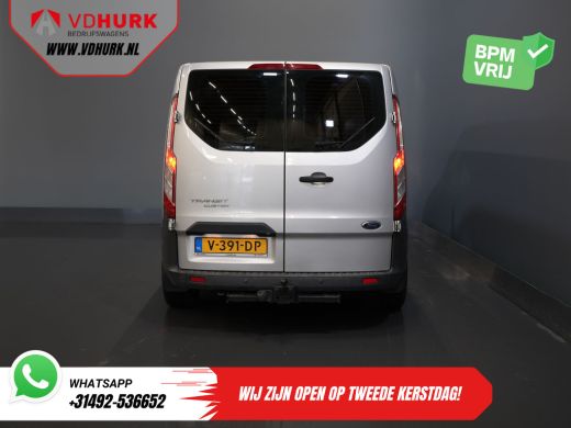 Ford Transit Custom 2.2 TDCI Trend Dubbel Cabine DC L2 BPM VRIJ! NL Auto/ Leder/ Stoelverw./ Camera/ PDC/ LMV/ Sidesteps ActivLease financial lease