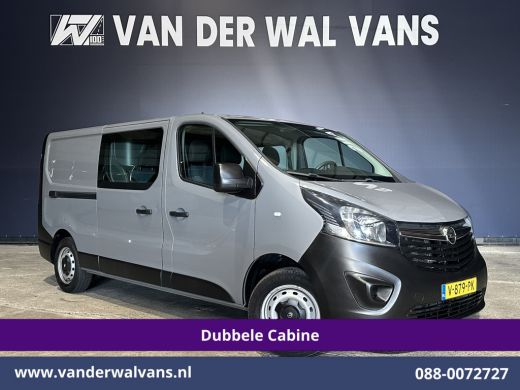 Opel Vivaro 1.6 CDTI 122pk L2H1 Dubbele cabine Euro6 Airco | 6-Zits | LED | Navigatie | Cruisecontrol Parkeer...