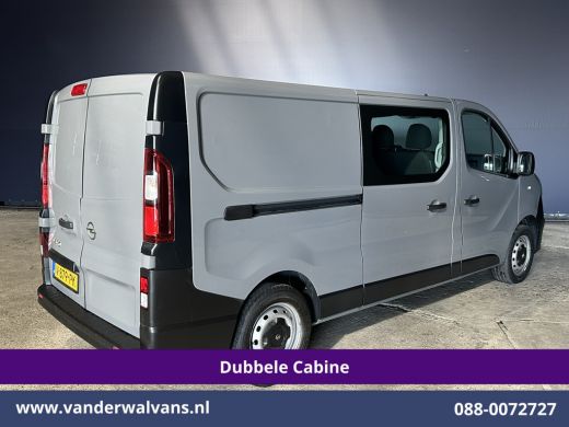 Opel Vivaro 1.6 CDTI 122pk L2H1 Dubbele cabine Euro6 Airco | 6-Zits | LED | Navigatie | Cruisecontrol Parkeer... ActivLease financial lease