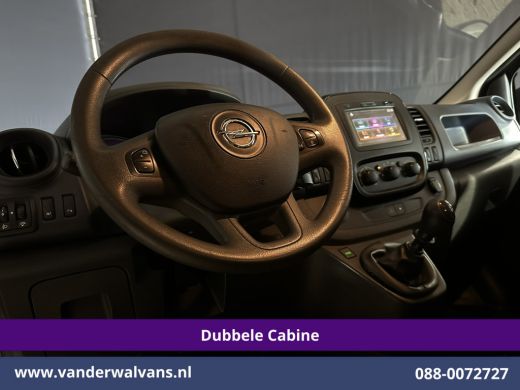Opel Vivaro 1.6 CDTI 122pk L2H1 Dubbele cabine Euro6 Airco | 6-Zits | LED | Navigatie | Cruisecontrol Parkeer... ActivLease financial lease