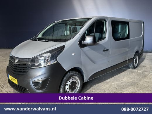 Opel Vivaro 1.6 CDTI 122pk L2H1 Dubbele cabine Euro6 Airco | 6-Zits | LED | Navigatie | Cruisecontrol Parkeer... ActivLease financial lease