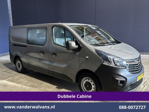 Opel Vivaro 1.6 CDTI 122pk L2H1 Dubbele cabine Euro6 Airco | 6-Zits | LED | Navigatie | Cruisecontrol Parkeer... ActivLease financial lease