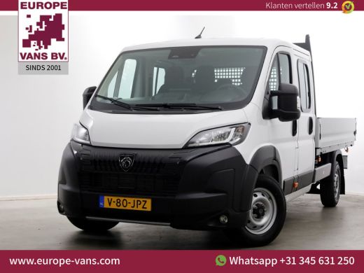Peugeot Boxer 2.2 BlueHDi 140pk D.C. Open Laadbak Trekhaak 3000kg BPM-Vrij 11-2024