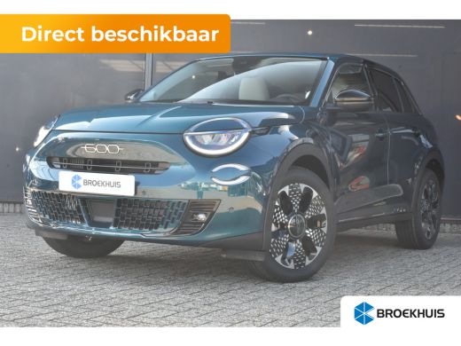 Fiat 600 La Prima | 10,25" touchscreen radio met Bluetooth, DAB & USB | 18" lichtmetalen velgen Diamont Cu... ActivLease financial lease