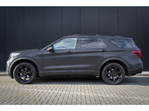 Ford Explorer 3.0 V6 E.B. PHEV ST-Line Mat Zwart gewrapt | 21 Inch | Zeer uniek! | BTW-auto | B&O audio | Stoel... ActivLease financial lease