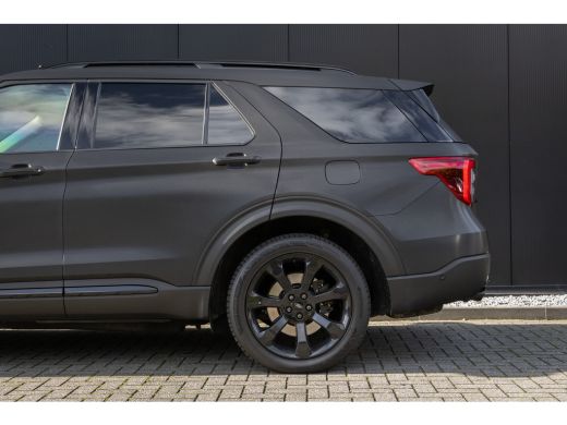 Ford Explorer 3.0 V6 E.B. PHEV ST-Line Mat Zwart gewrapt | 21 Inch | Zeer uniek! | BTW-auto | B&O audio | Stoel... ActivLease financial lease