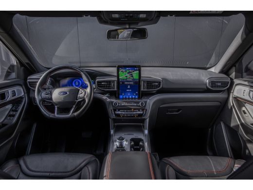 Ford Explorer 3.0 V6 E.B. PHEV ST-Line Mat Zwart gewrapt | 21 Inch | Zeer uniek! | BTW-auto | B&O audio | Stoel... ActivLease financial lease