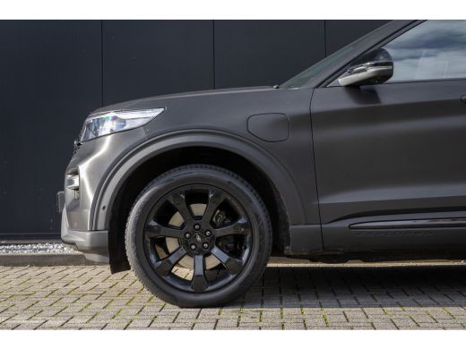 Ford Explorer 3.0 V6 E.B. PHEV ST-Line Mat Zwart gewrapt | 21 Inch | Zeer uniek! | BTW-auto | B&O audio | Stoel... ActivLease financial lease