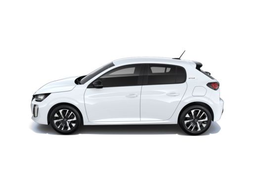 Peugeot 208 Style | Dashboard en deurpanelen in kunststof met carboneffect | Ecoled koplampen | Elektrisch ve... ActivLease financial lease