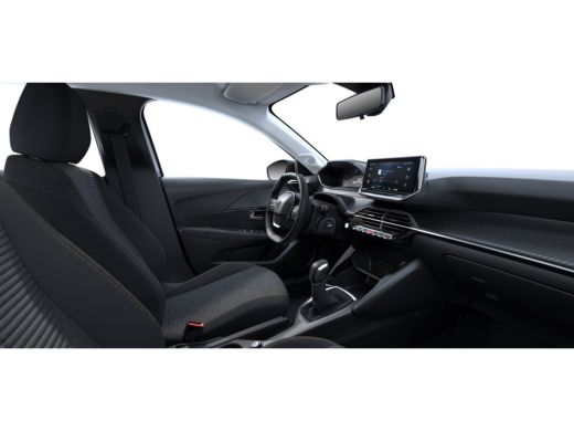 Peugeot 208 Style | Dashboard en deurpanelen in kunststof met carboneffect | Ecoled koplampen | Elektrisch ve... ActivLease financial lease