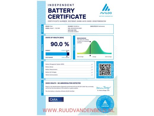 Tesla Model Y Long Range AWD 75kWh 90%SOH FSD-AUTOPILOT/20''/PREMIUM-WHITE-INTERIEUR ActivLease financial lease