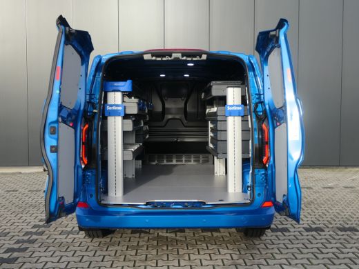 Ford E-Transit Custom 320 L2H1 Limited 65 kWh | Sortimo Inrichting ! | Trekhaak | Adaptive Cruise | BLIS | Stoelverwarm... ActivLease financial lease