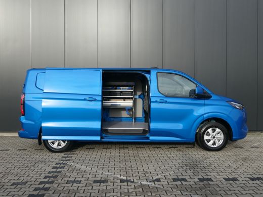 Ford E-Transit Custom 320 L2H1 Limited 65 kWh | Sortimo Inrichting ! | Trekhaak | Adaptive Cruise | BLIS | Stoelverwarm... ActivLease financial lease