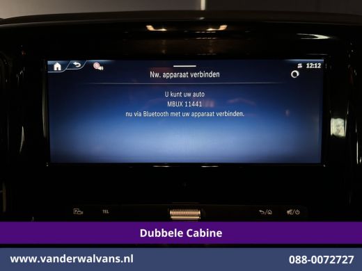 Mercedes-Benz Vito 116 CDI 164pk 9G-Tronic Automaat L2H1 Dubbele Cabine Fabrieksgarantie Euro6 Airco | 2x zijdeur | ... ActivLease financial lease