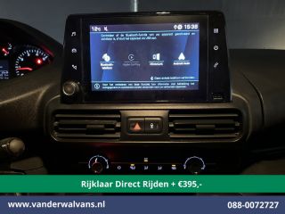 Peugeot Partner 1.5 BlueHDI 102pk L1H1 Euro6 *Rijklaar Direct Rijden* Airco | Apple Carplay | Android Auto | Crui...