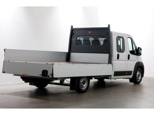 Peugeot Boxer 2.2 BlueHDi 140pk D.C. Open Laadbak Trekhaak 3000kg BPM-Vrij 11-2024 ActivLease financial lease
