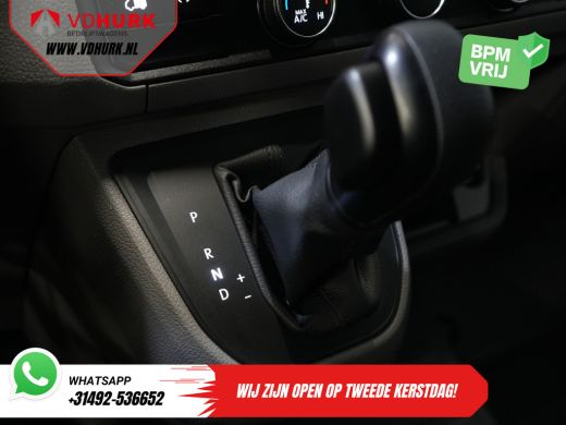 Volkswagen Crafter 35 2.0 TDI 140 pk DSG Aut. L3H3 BPM VRIJ! Carplay/ Camera/ Cruise/ Trekhaak/ Betimmerd/ Airco ActivLease financial lease