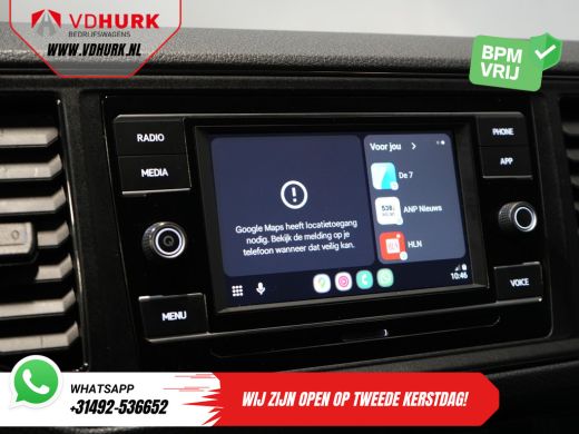 Volkswagen Crafter 35 2.0 TDI 140 pk DSG Aut. L3H3 BPM VRIJ! Carplay/ Camera/ Cruise/ Trekhaak/ Betimmerd/ Airco ActivLease financial lease