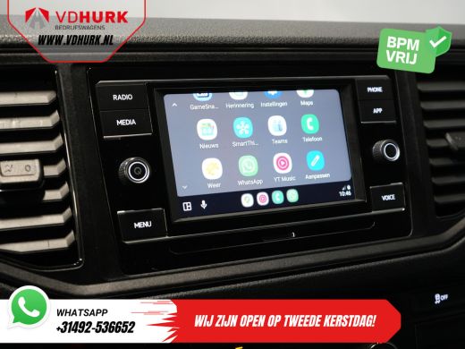 Volkswagen Crafter 35 2.0 TDI 140 pk DSG Aut. L3H3 BPM VRIJ! Carplay/ Camera/ Cruise/ Trekhaak/ Betimmerd/ Airco ActivLease financial lease