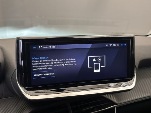 Peugeot 208 1.2 Hybrid 110 e-DCS6 Allure Camera | Navigatie | Carplay | Leder/Stof | Digitaal Dashboard | 16"... ActivLease financial lease