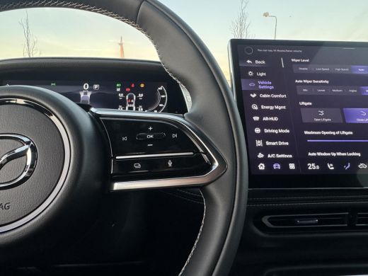 Mazda 6 Takumi Long Range 80 kWh | Dit jaar nog rijden 17% bijtelling | Zwart leder | 360 Camera | Geheug... ActivLease financial lease