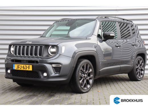 Jeep Renegade 1.5T 130PK e-HYBRID S AUTOMAAT / NAVI / LEDER / CLIMA / FULL-LED / 19" LMV / CAMERA / KEYLESS / W...