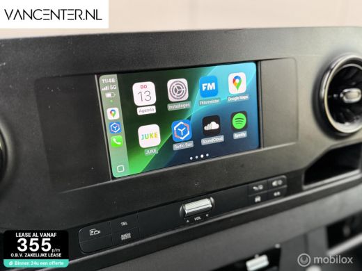 Mercedes-Benz Sprinter 314 2.2 CDI 140PK Apple CarPlay Camera ActivLease financial lease