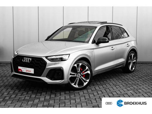 Audi Q5 50 TFSI e S edition 299PK | Luchtvering | Panorama dak | Luxe Lederen Bekleding | B&O | Elek. Sto...