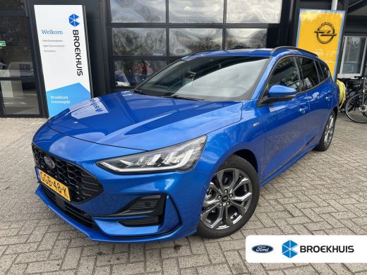 Ford Focus 1.0 155PK Hybrid ST Line AUTOMAAT | TREKHAAK AFNEEMBAAR| STOEL-, STUUR- EN VOORRUITVERWARMING| NA...