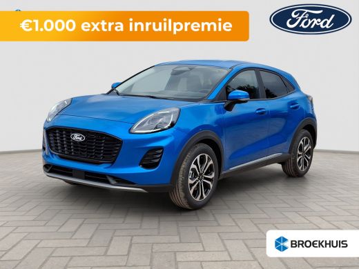 Ford Puma 1.0 EcoBoost Hybrid Titanium 125pk | Achteruitrijcamera | Cruise control | Navigatiesysteem full map