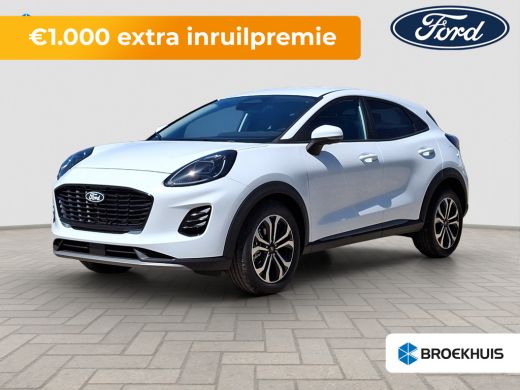 Ford Puma 1.0 EcoBoost Hybrid Titanium 125pk | Achteruitrijcamera | Cruise control | Full-LED koplampen