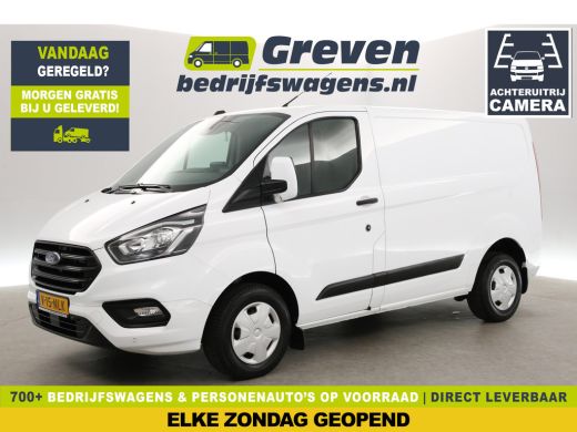 Ford Transit Custom 280 2.0 TDCI L1H1 | Airco | Cruise | 3-Zits | Camera | Trekh. | Carplay | Parkeersens. | Stoelverw.